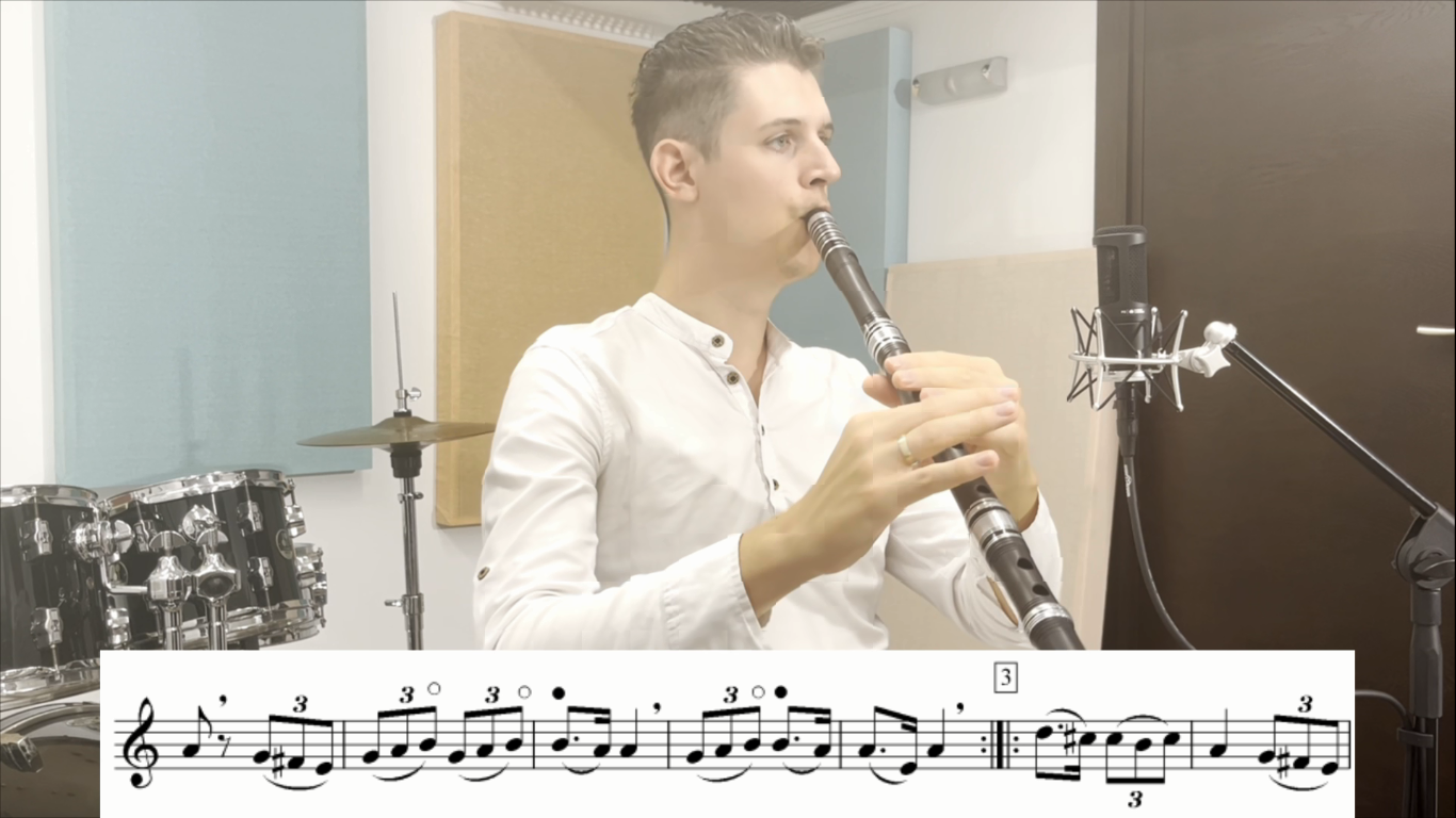 Втори Урок по Кавал - Украшения ,размери,примери